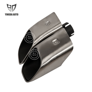 Per <span class=keywords><strong>PorscheMacan</strong></span> 2014-2018 aggiornamento Turbo tubo di scarico auto marmitta in acciaio inox tubo di scarico silenziatore punte del tubo di coda - Product Image 4