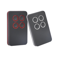 Élégant Noir 433mhz 315 RF Télécommande Dupliquer Apprentissage Rolling Code Code Fixe Télécommande Multifonction