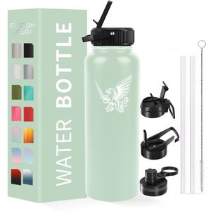 Hot Sale Fashion Heat Resistant Custom 32Oz Portable Stainless Steel <b>Water</b> <b>Bottles</b> With Rope - Product Image 4
