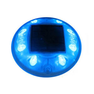 सौर रोड स्टड लाइट ट्रैफिक सुरक्षा टिकाऊ प्लास्टिक सड़क किनारे परावर्तक बिल्ली आंख परावर्तक सड़क स्टड - Product Image 1