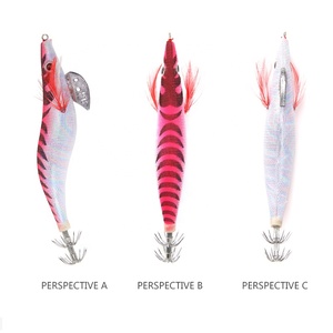 Señuelo de Pesca <span class=keywords><strong>LETOYO</strong></span> Squid Jig <span class=keywords><strong>Egi</strong></span> Bag Squid Jig Lure <span class=keywords><strong>Egi</strong></span> 3.5 #   Señuelos de Pesca Yamashita Glow Premium 0.8 con Cabeza de Plomo - Product Image 4