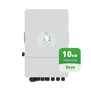 סין הסיטונאי SUN-10K-SG04LP3-EU deye 10kw היברידית פי65 שלב ip65