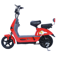Moto électrique OEM 350W pour adultes, vélo électrique de ville, 3 vitesses, cadre en acier carbone, structure stable, qualité assurée