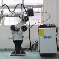 Machine de soudage laser à fibre industrielle 3000W 6000W, bras robotisé 6 axes, soudeuse laser avec alimentation par fil, bras robotique non inclus