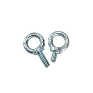 Round hole screw galvanized 4.8 grade lifting ring national standard lifting ring bolt for ship