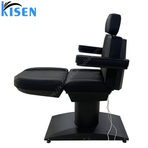 Fauteuil de pédicure électrique Kisen en cuir PU, table de massage réglable, mobilier de salon avec appui-tête intégré, structure métallique - Product Image 3