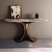 Table d'entrée moderne de luxe légère
