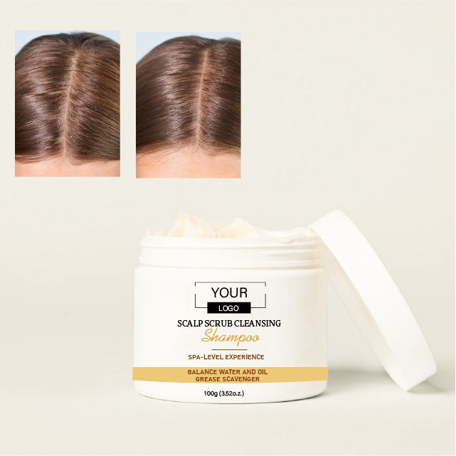 label factory price oily control cream shampoohaircarecle