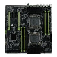 Carte mère X99 double processeur Intel Xeon E5 LGA2011 V3 C612, quatre DDR3, carte mère PC, carte mère de jeu pour ordinateur de bureau