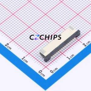 FPC-1.0AX-14PWCR-H25 FFC/FPC Connector SMD,P=1mm,Horizontal Mount Connector Drawer Type Bottom Contact 14P 1mm - Product Image 1