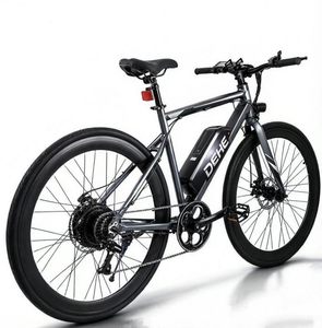Neumáticos de 26 * 2.215 pulgadas, batería de litio de 48V8ah, freno de disco doble, cuadro de acero al carbono, bicicleta eléctrica de montaña - Product Image 3
