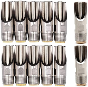 <span class=keywords><strong>Robinet</strong></span> d'abreuvement automatique pour porcs en acier inoxydable 1/2\" NPT, équipement d'abreuvement pour bétail, abreuvoir à tétine pour truies et porcelets - Product Image 1