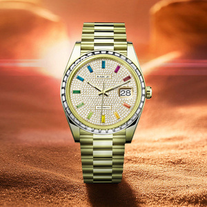 Montre mécanique pour homme avec logo personnalisé OEM, minimaliste, en acier inoxydable 316L doré, cadran serti de diamants colorés, mouvement automatique Miyota - Product Image 4