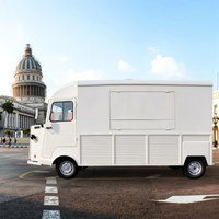 Remorque alimentaire, camion de restauration mobile, chariot alimentaire, chariot à hot-dogs en acier inoxydable, homologué CE, 4 roues