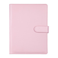 Carnet en cuir A5 à couverture rigide avec logo personnalisé en relief, étui de protection détachable, idéal pour le bureau, l'école ou comme cadeau – Vente chaude
