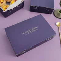 Échantillon Gratuit - Vente en Gros - Emballage Alimentaire pour Charcuterie, Crêpes, Brownies, Croffles, Gaufres - Boîte à Pâtisserie avec Couvercle