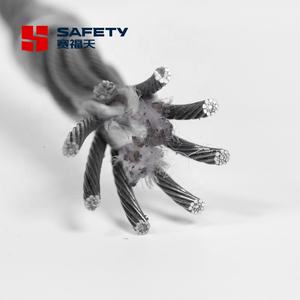 Iwrc FC 6xfi (29) JIS G3525 高炭素鋼工場クレーン用スリング 10mm-1770 N/mm2 ワイヤーロープ ブラック 耐圧縮性 - Product Image 3