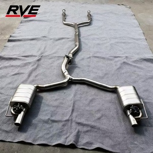 Système d'échappement Catback RVE à <span class=keywords><strong>prix</strong></span> d'usine pour Mercedes-Benz W205 <span class=keywords><strong>C43</strong></span> <span class=keywords><strong>AMG</strong></span> 3.0T, silencieux à valve en acier inoxydable 304, soudé TIG - Product Image 2