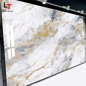 Chine 1220*2440mm Offre Spéciale décoration intérieure panneau mural en marbre UV artificiel et panneau feuille de plastique PVC haute brillance pour la maison - Product Image 5