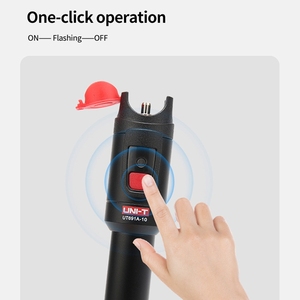 UNI-T UT691A-10 UT691A-30 Stylo à lumière rouge 2,5 mm Interface SC/FC/ST Localisateur visuel de défauts Source de lumière rouge Test de câble optique L75 - Product Image 1