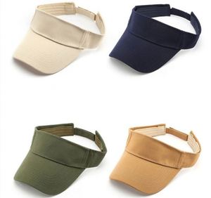 Casquette de baseball 100 % coton à visière vide, réglable, avec fermeture à sangle à ajustement rapide, protection solaire, pour activités de plein air, cadeau promotionnel - Product Image 4
