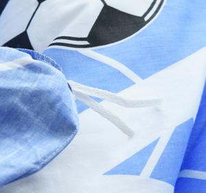 100% Cotton Good Quality <strong>Duvet</strong> <strong>Cover</strong> and Pillow case Bedding Set Bed Sheet Set with <strong>Football</strong> Printing for Boy - Product Image 6