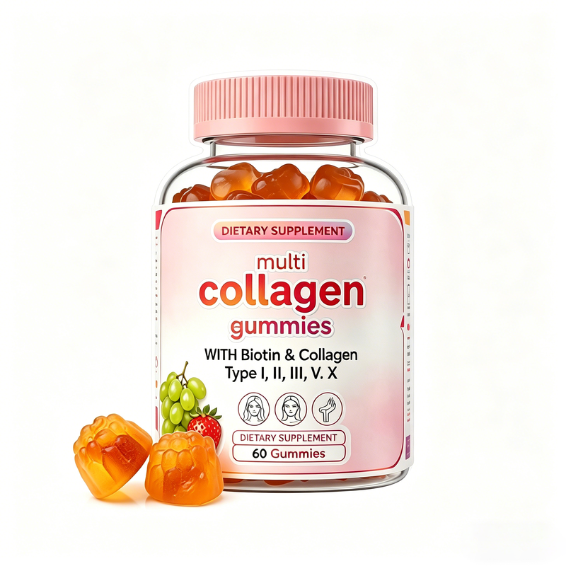 Dietary Supplement Collagen Beauty Gummies With