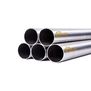 steel round pipes 42.4mm stair balustrades building safety 304l/316l hairline/brushed stainless steel round pipes