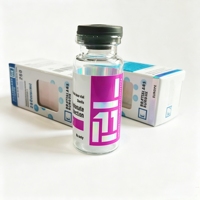 Étiquettes personnalisées en vinyle à faible MOQ, autocollants étanches pour flacons de 2 ml, 10 ml, 15 ml, pour contenants de poudre de peptides pharmaceutiques et cosmétiques