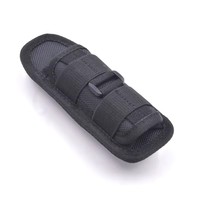 UltraFire 401 #   402 #   Étui de ceinture rotatif à 360° en nylon pour lampe torche, pochette résistante à l'usure, étui de transport pour usage tactique intérieur/extérieur, facile à utiliser
