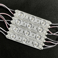 3leds 1W 165 Degrés DC12/24V IP65 2700K/4000K/6500k Signes Lettres LED Rétro-éclairage Boîte Injection Publicité Module LED