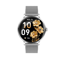 Smartwatch AK107 Nuovo 2026 Direttamente dalla Fabbrica, Display AMOLED da 1.19", Chiamate BT, Impermeabile IPX8, Monitoraggio Frequenza Cardiaca e SpO2, Multisport, Fitness, Sonno, AI, Silicone