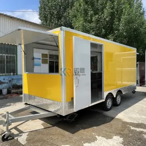 New 2024 Mobile Catering Style Trailer Food Trucks for sale with low price available in the market