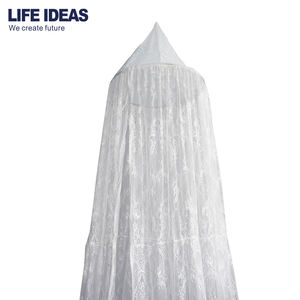 Fantasia Del Bambino Culla Rotonda Attaccatura Del Merletto di Zanzara Del Bambino Netto Letto A <span class=keywords><strong>Baldacchino</strong></span> Per La Camera Dei Bambini - Product Image 3