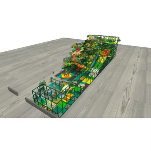 Aire de jeux sur le thème des animaux de la forêt des dinosaures, jungle, zone de jeu intérieure pour enfants, équipement de terrain de jeu McDonalds <span class=keywords><strong>d</strong></span>'<span class=keywords><strong>occasion</strong></span> à vendre - Product Image 4