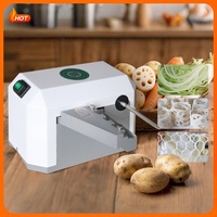Nieuwe commerciële aardappelsnijder, aardappelsnijmachine in watervalstijl, dunne aardappel- en appelsnijder, snijgereedschap, aardappelsnijder.