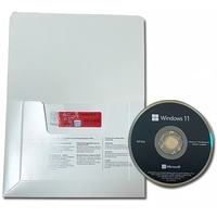 Windows 11 Pro 64bit OEM DSP DVD con Licencia, Paquete Completo, Clave de Activación 100% Online, Software de Sistema en Caja DVD Win 11 Pro
