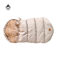 Vente en gros chancelière chauffante pour bébé motif extérieur imprimé sac de couchage pour bébé avec fermeture éclair