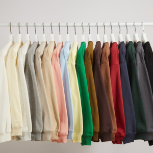 Felpe in Pile da <span class=keywords><strong>Uomo</strong></span> OEM 350gsm, Maglioni <span class=keywords><strong>Girocollo</strong></span> a Trama Lavorata a Maglia Vestibilità Regolare Vuoti per Stampa Logo - Product Image 2