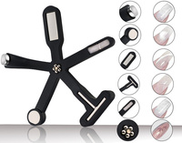 Nouvel Outil Professionnel 6-en-1 pour Effet Œil de Chat 3D, Magnétique Puissant, en Plastique, pour Gel Polish, Multifonction, en Forme de Croix, pour DIY Ongles