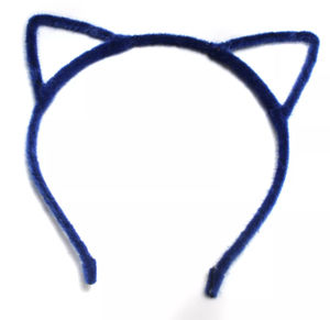 عصابة رأس نسائية بآذان قطة من الدانتيل والفراء من مادشاين لعيد الهالوين ورأس السنة الجديدة بسعر المصنع - Product Image 5