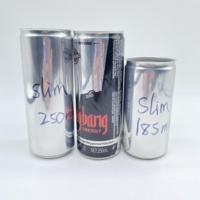 Fabricants en gros 250ml 330ml élégant vide en aluminium bière boisson soda énergie café boisson gazeuse emballage peut fournisseur