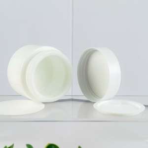 Vasetto Cosmetico in <span class=keywords><strong>Vetro</strong></span> Nero Opaco Personalizzato di Lusso 30g 20g 50g 50ml 100g 100ml con Coperchio - Product Image 6