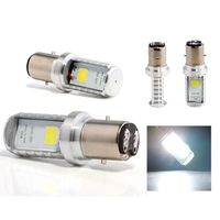 Feux LED de moto TCYATO à double face lumineux 6500K, ampoule de phare puissant pour scooter et tricycle 12V-85V, feux LED pour moto