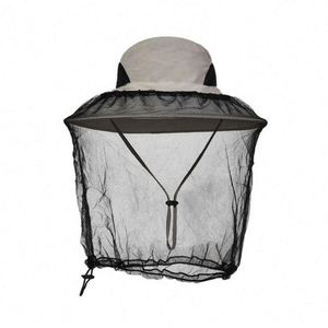 Sombrero de Montañismo Transpirable de Secado Rápido Anti-Mosquitos para Hombre y Mujer, Gorra de Pesca de Ala Ancha con Protección de Malla - Product Image 5