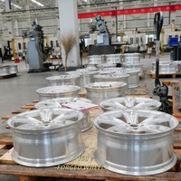 168 Jantes forgées monobloc 5 branches à déport profond de 18, 19, 20 pouces, 5x114.3, 5x100, 5x108 pour BMW, Toyota, Honda