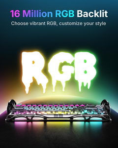 คีย์บอร์ดเกมมิ่ง GravaStar Mercury V75 <span class=keywords><strong>Pro</strong></span> 75% Hall Effect Magnetic Switch พร้อม Rapid Trigger 8000Hz แบบ Gasket Mount RGB Hotswap ลดราคาพิเศษ - Product Image 5