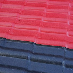 Genteng Atap PVC Tahan Air, Genteng Plastik UPVC, Lembaran Atap Plastik untuk Gudang Luar Ruangan, Atap Bergelombang Resin Sintetis ASA - Product Image 1