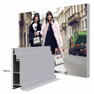 10cm kaiyamei KA-AL1676 Anodized/Sơn tĩnh điện nhôm đùn hồ sơ cho hộp Đèn Snap <span class=keywords><strong>LED</strong></span> hiển thị trường hợp sản xuất - Product Image 5