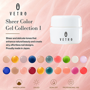 Kit de vernis à ongles semi-permanent Sheer Color Soak Off de haute qualité pour des superpositions élégantes et des designs d'ongles raffinés - Product Image 1